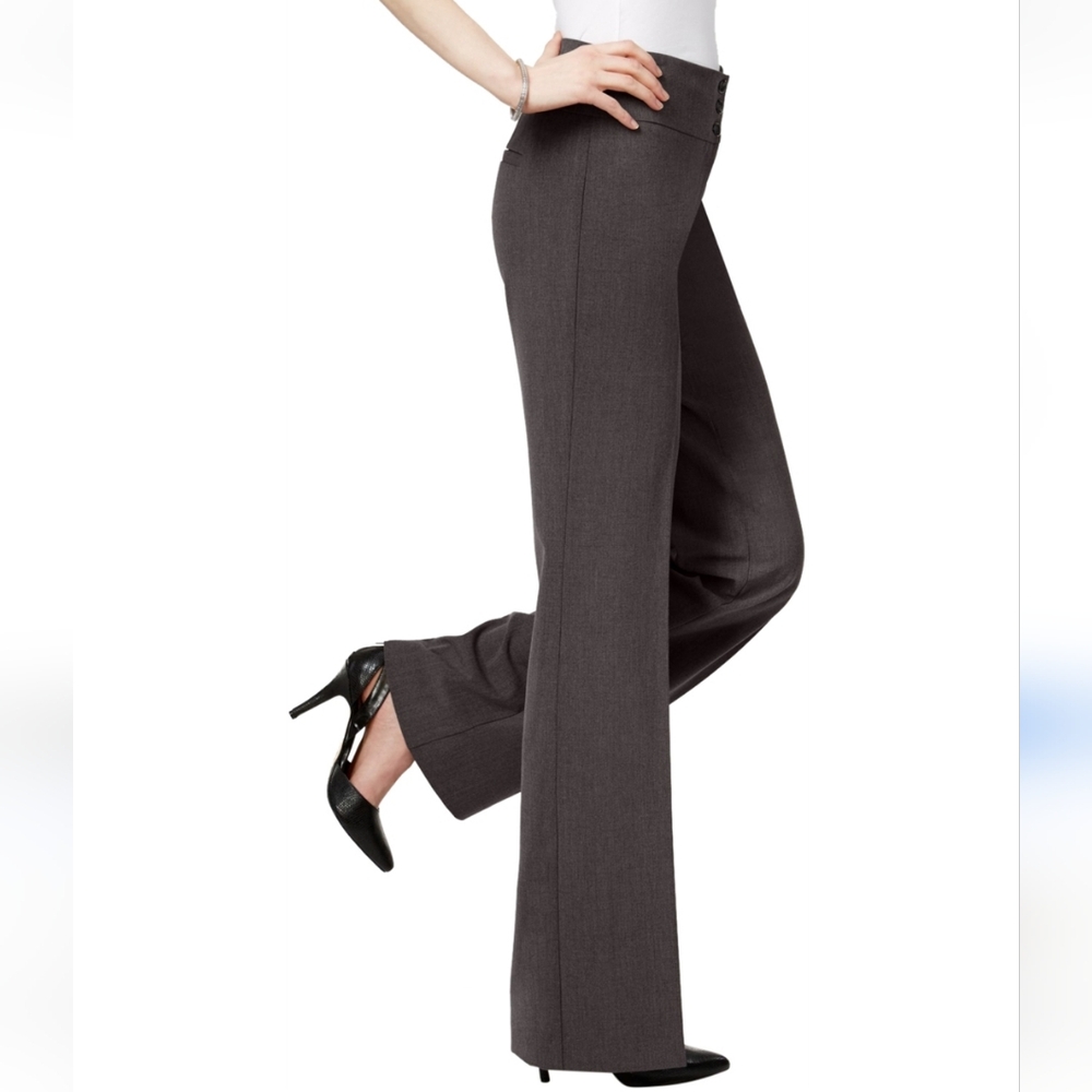 Style & Co. Heather Charcoal Trousers Dress Pants, Size 10